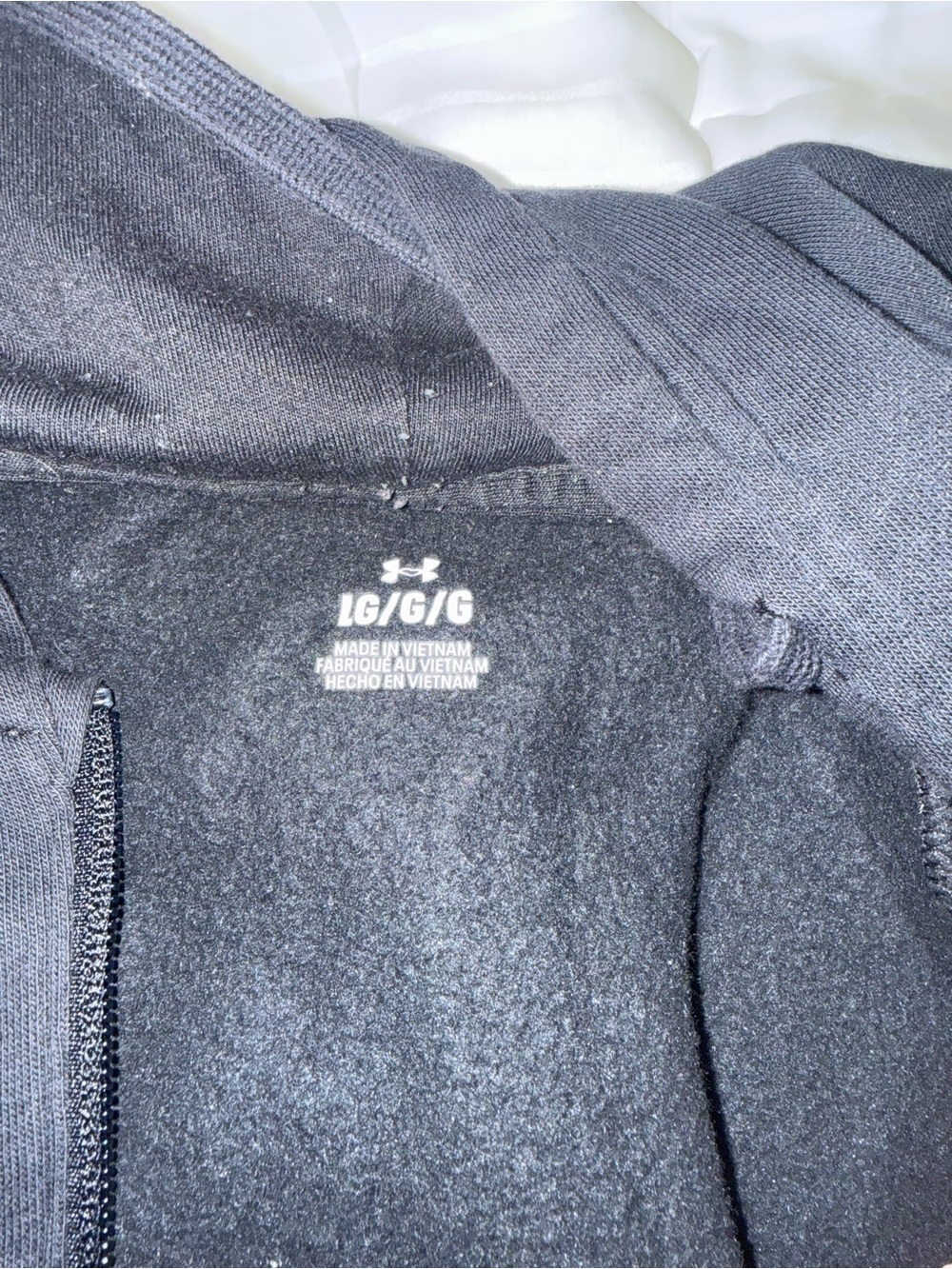 Under Armour Black Full-Zip Hoodie* SEE Description********** - Picture 5 of 5